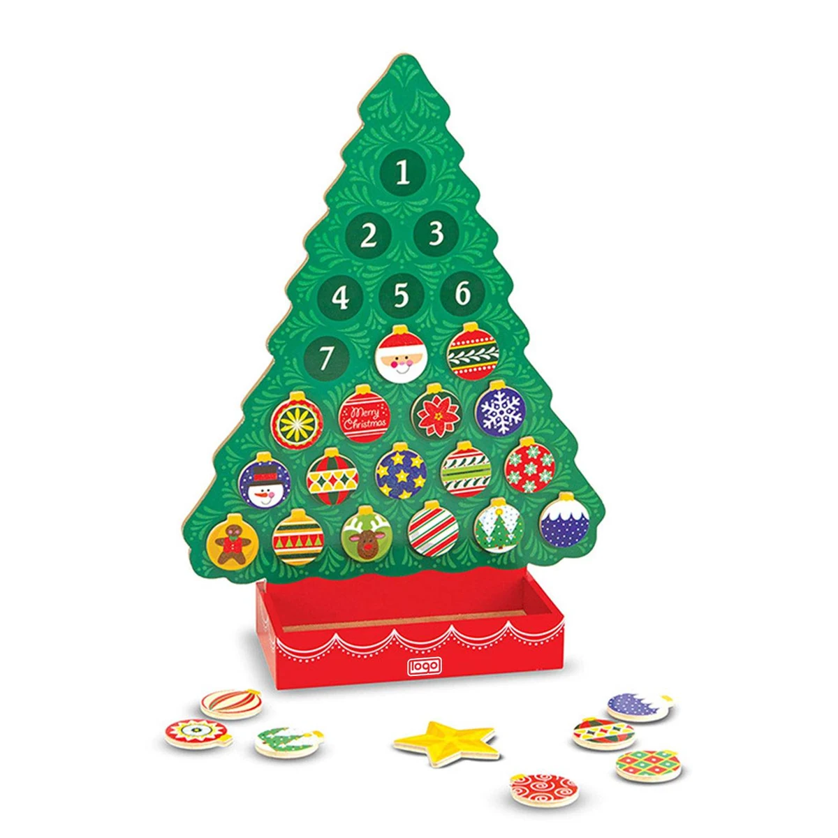 Christmas Tree Decoration Advent Calendar 1