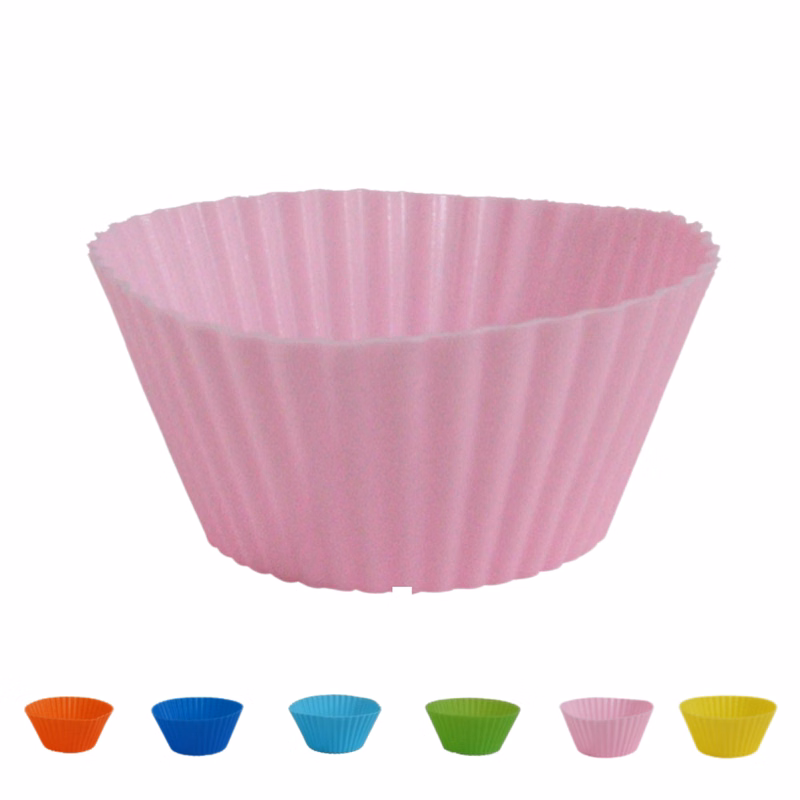 Fluted Silicone Cupcake Mold