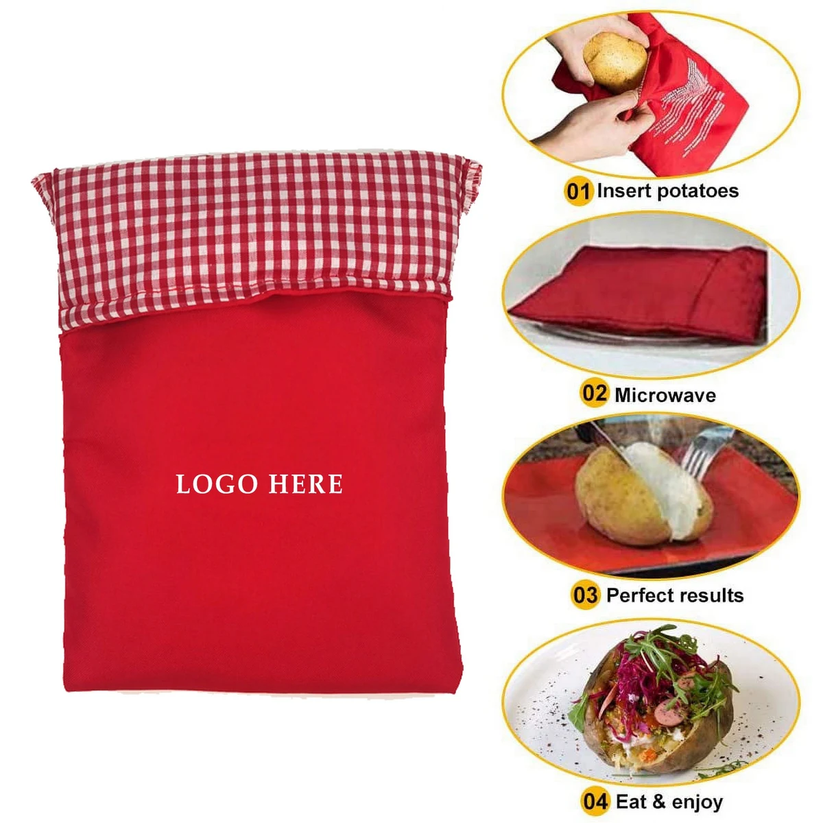 Potato Microwave Cooker Bags 1