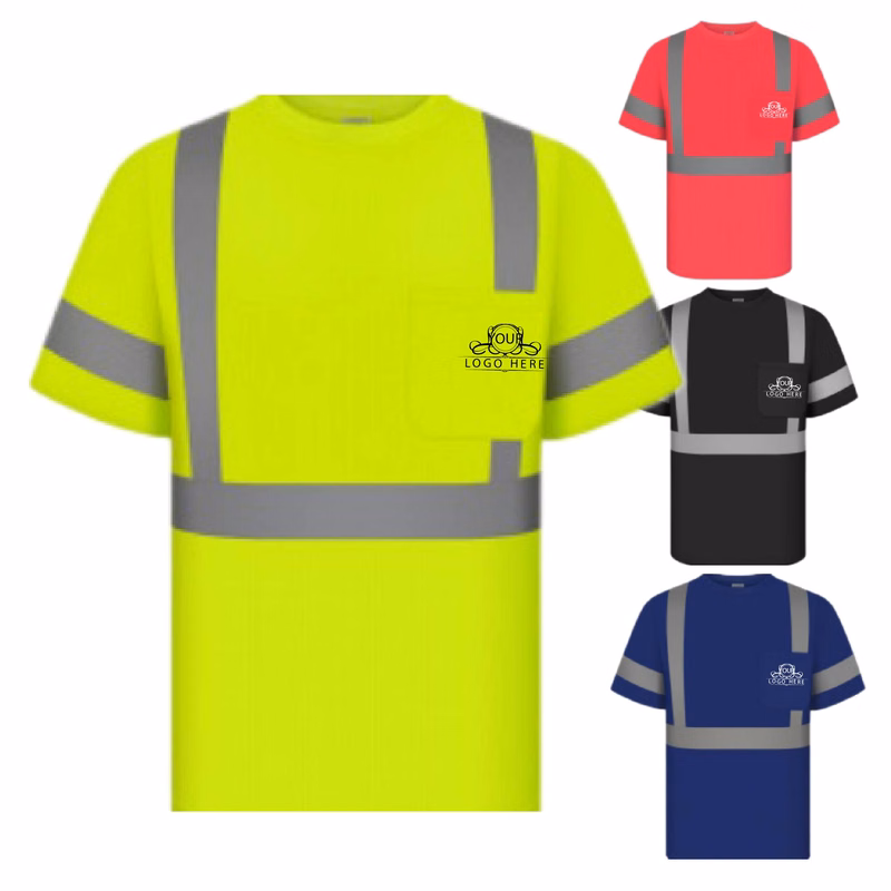 High Visibility T-Shirt w/Pocket