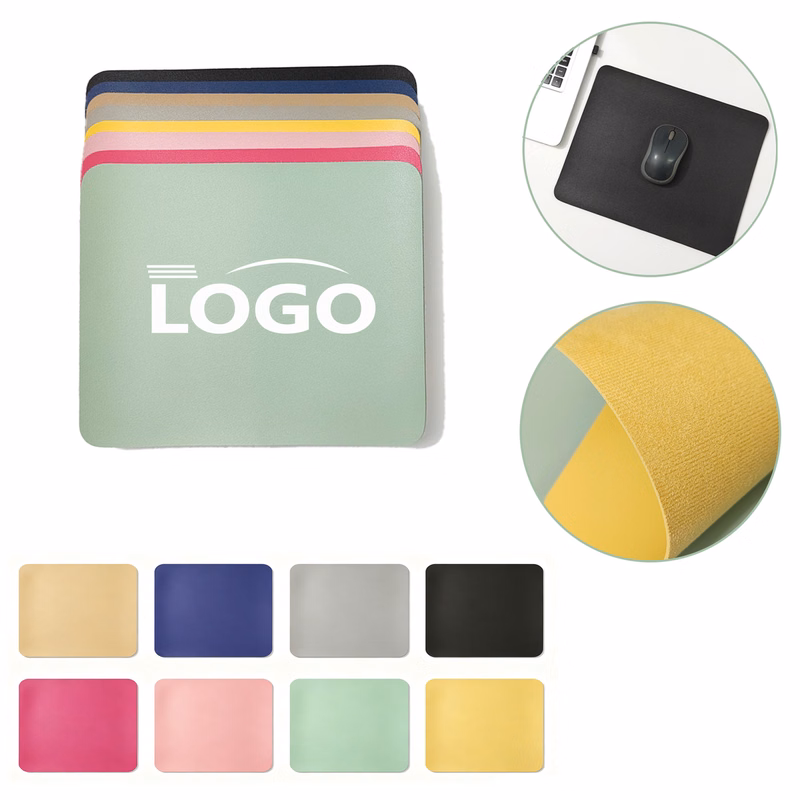MOQ25 Water Resistant Flexible Desk Mouse Pad Cover