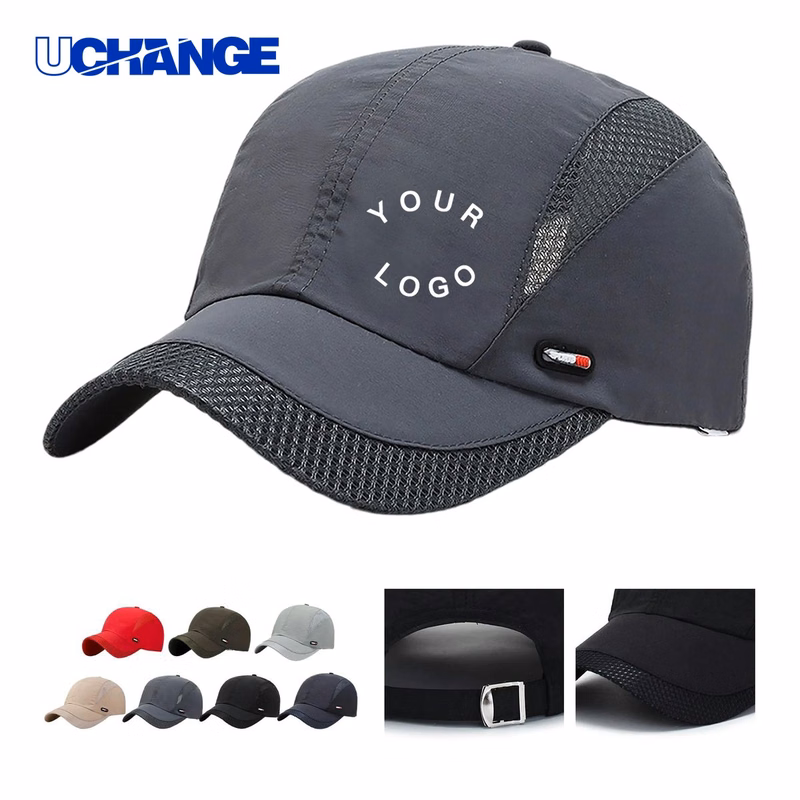 Nylon Mesh Baseball Cap Headwear for Summer Use
