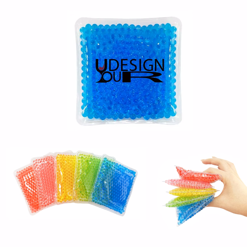 Square Gel Beads Hot/Cold Gel Pack MOQ 10pcs