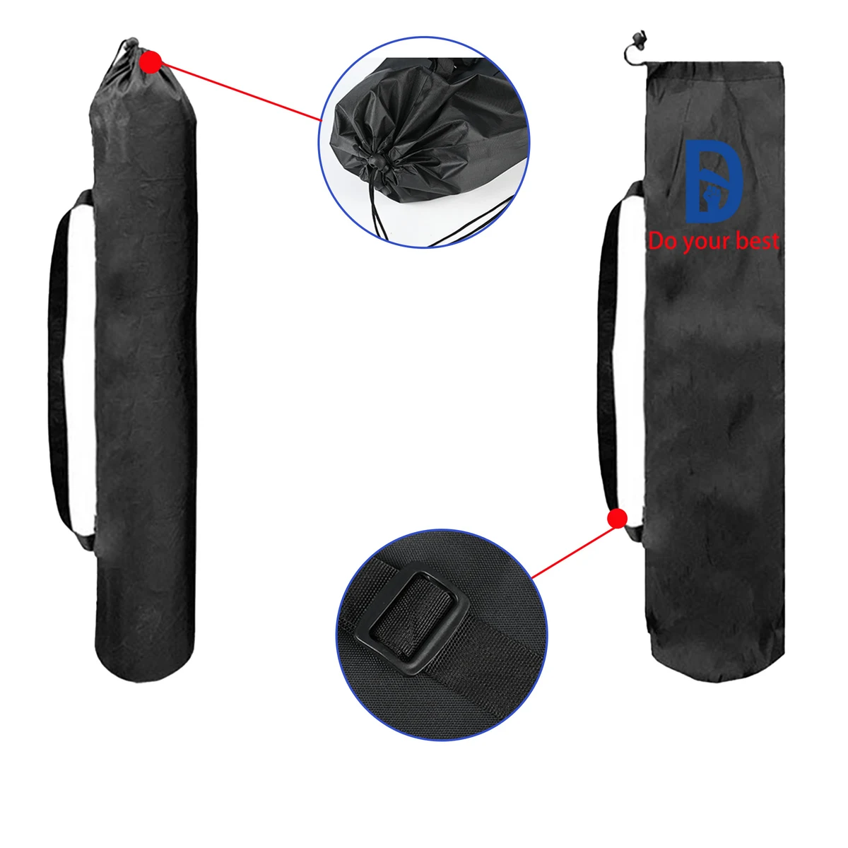MOQ 50 Polyester Round-bottomed Drawstring Bag 1