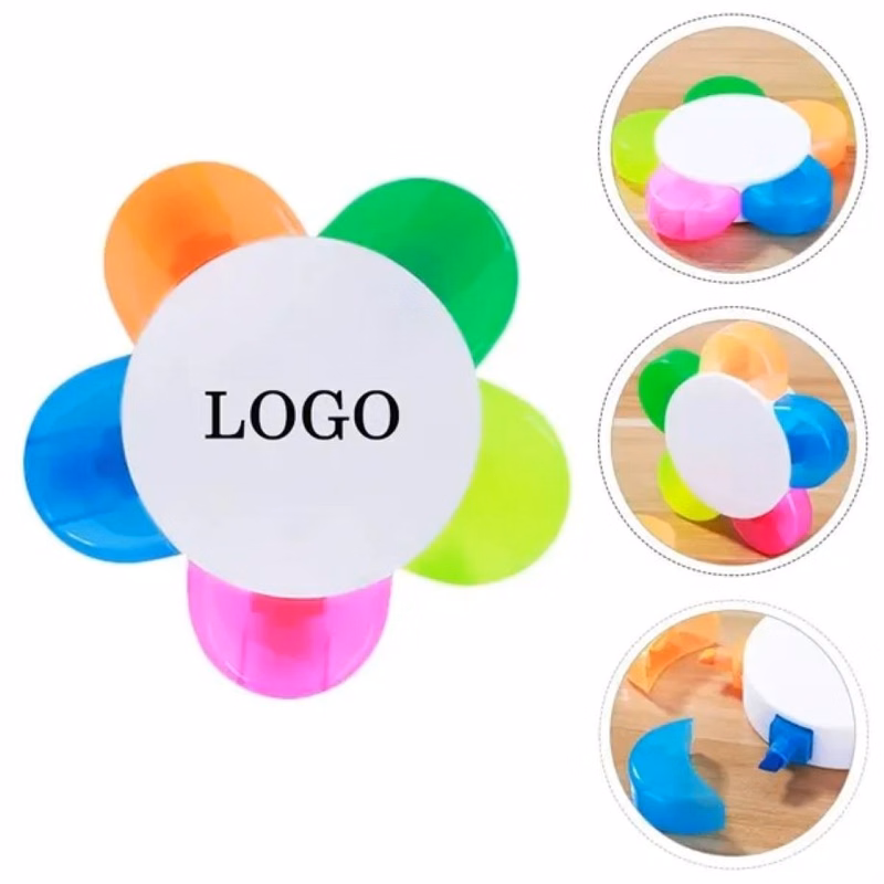 Flower Shaped 5-In-1 Highlighter