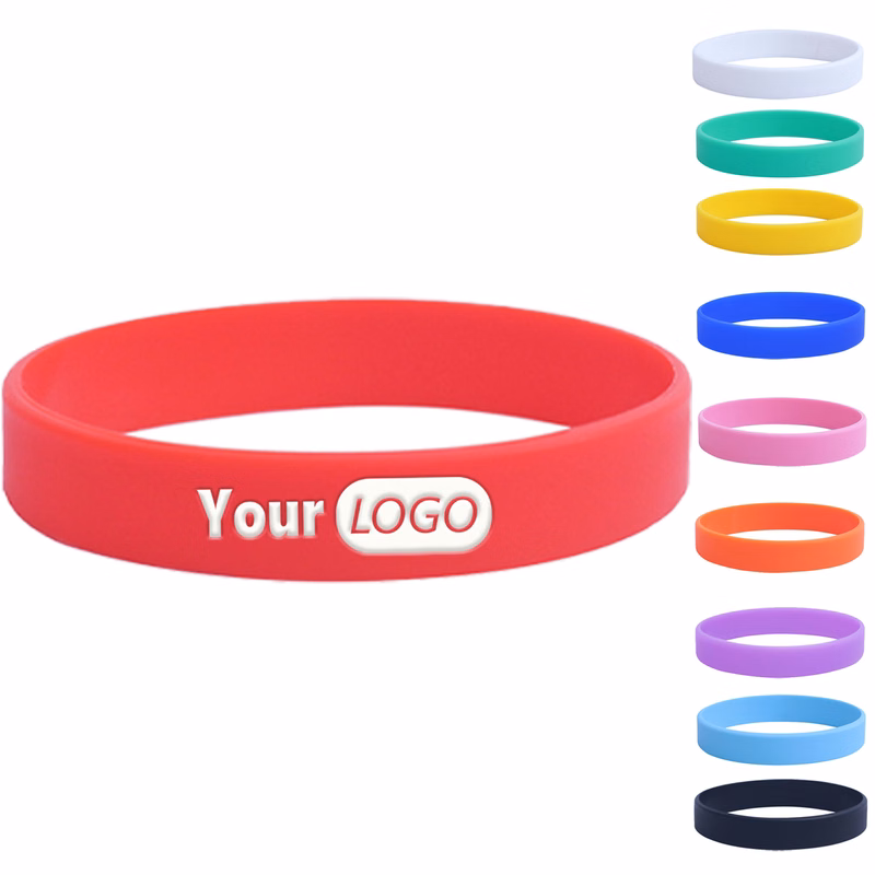 Custom Engraved Silicone Wristband