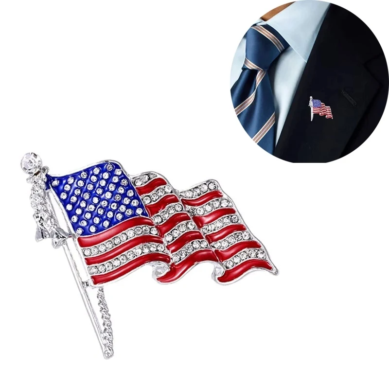 Brooch American Flag Pins 1