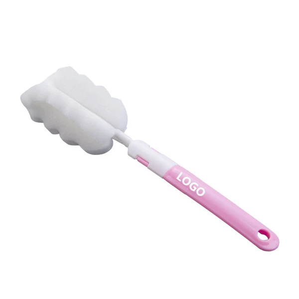 Sponge long handle cup washing brush 1
