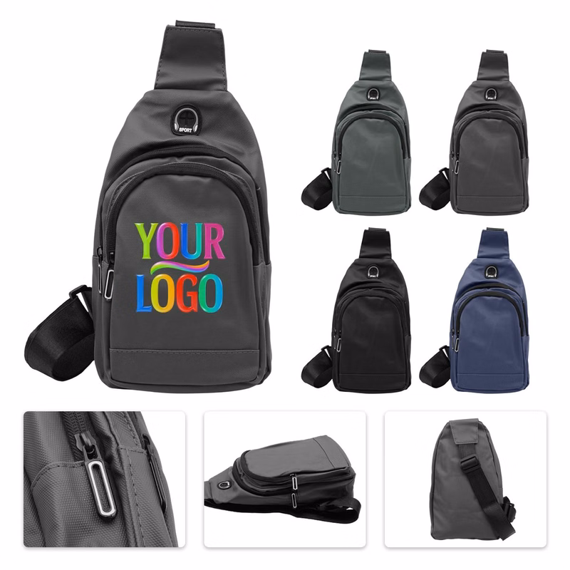Waterproof Oxford Crossbody Chest Sling Pack