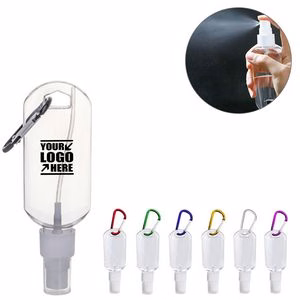 50ml Spray Dispenser Bottle With Carabiner
