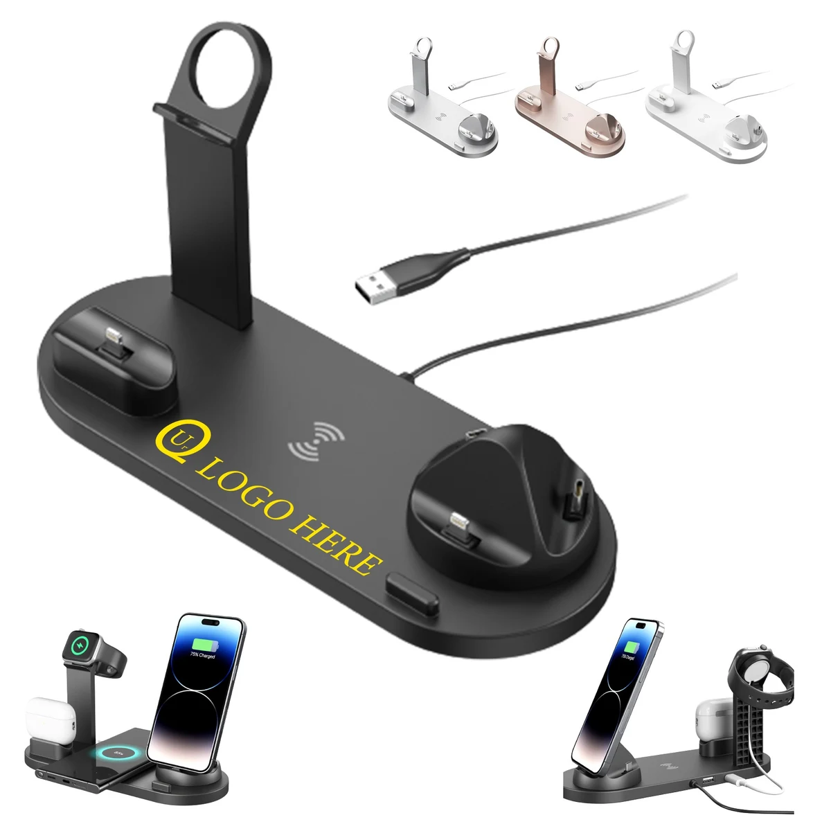 6-In-1 Multifunctional Wireless Charging Station 1
