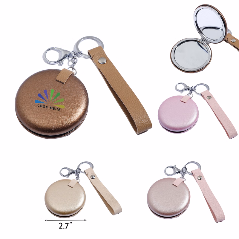 Portable Foldable Double-Sided Makeup Mirror