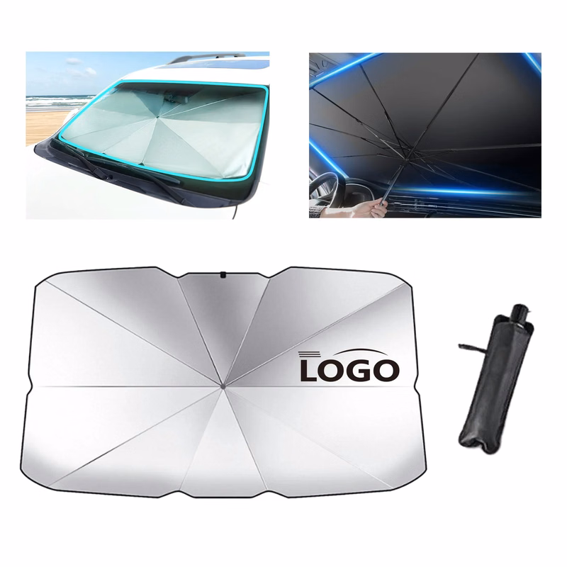 Car Sun Shade Umbrella UV Protection Easy Install Front