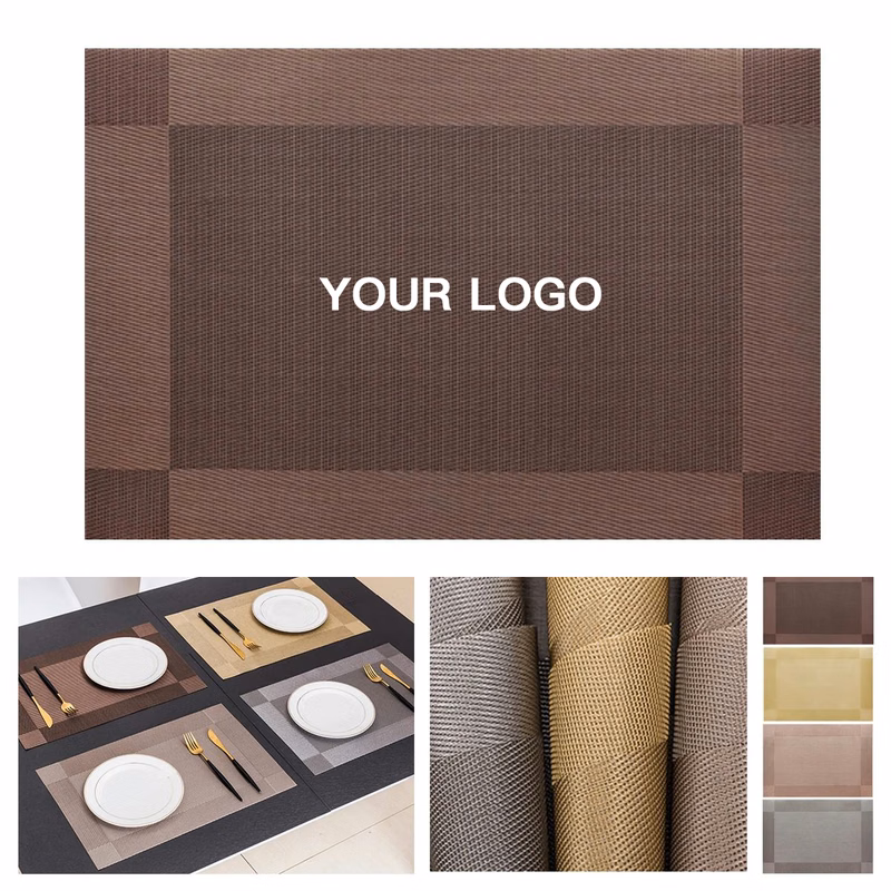 Heat Resistant PVC Placemat for Dining Table