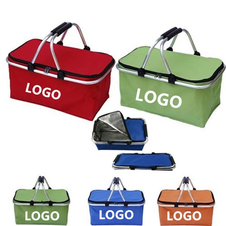Folding picnic basket 1