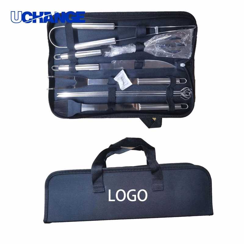 Outdoor Stainless Steel Barbecue Tool Set for Grilling