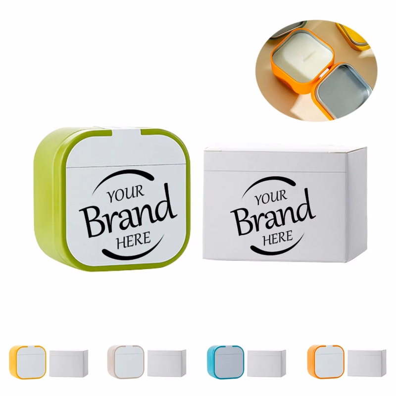 Natural Soy Wax Tin Box Scented Candles