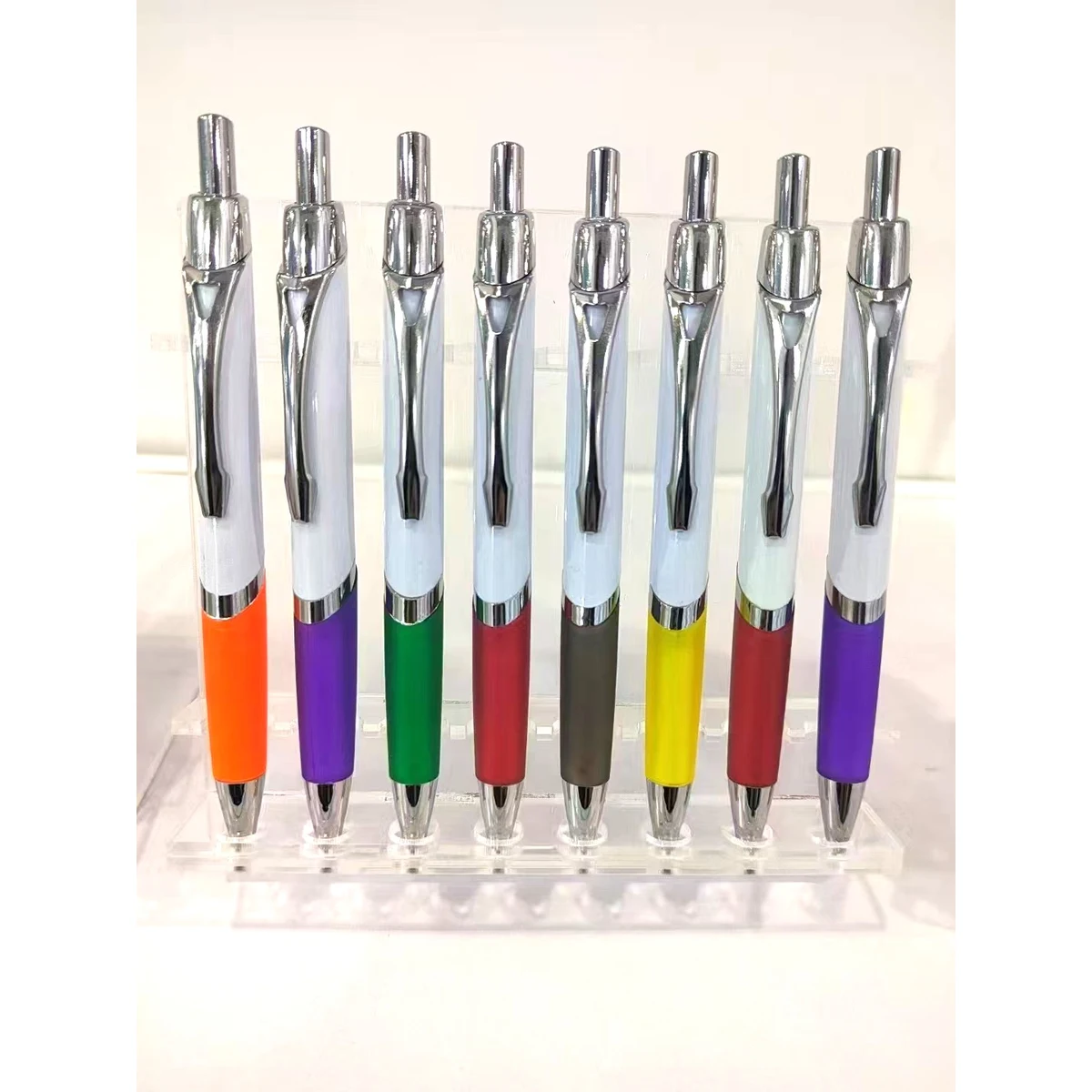 Ballpoint Pens With Rubber Grip 1
