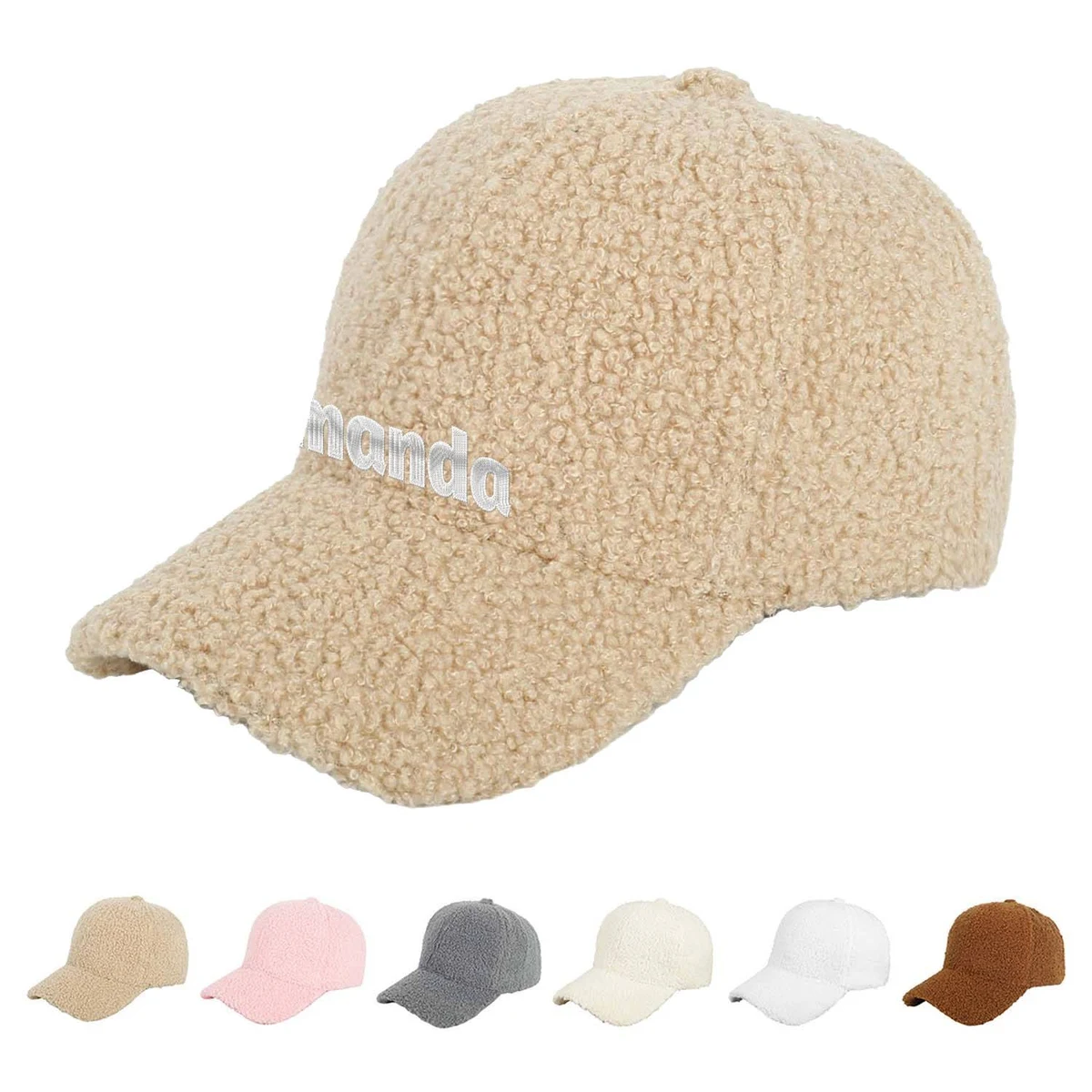 Fur Baseball Cap 1
