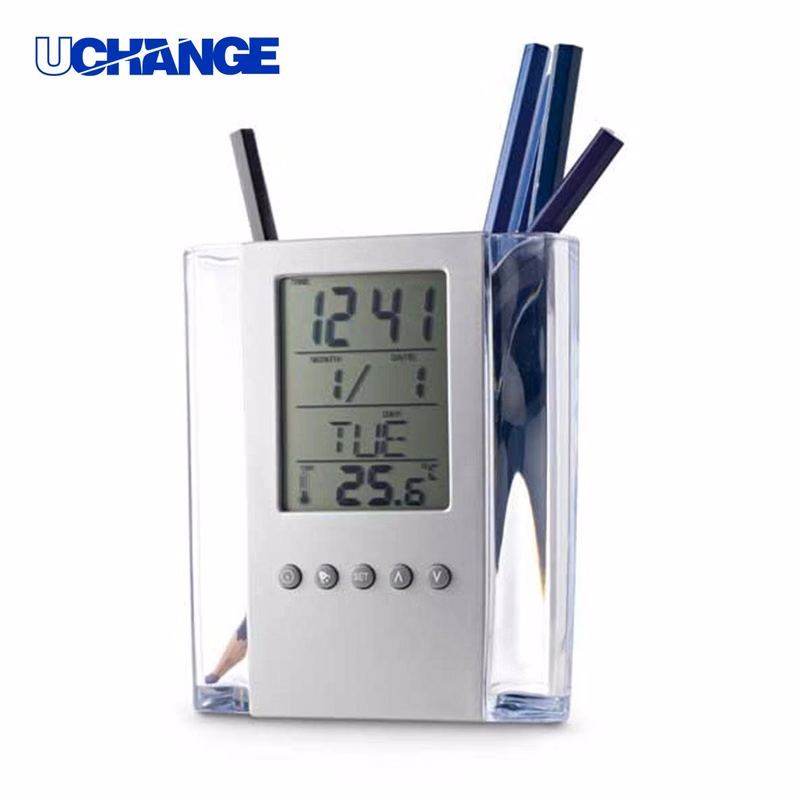 Pen Organizer Desk Timer