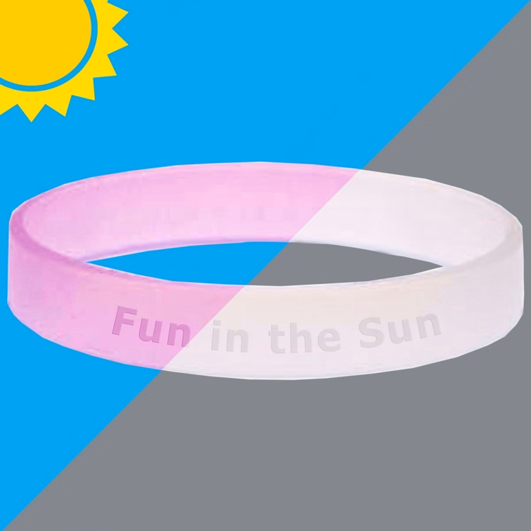 Debossed UV Wristband