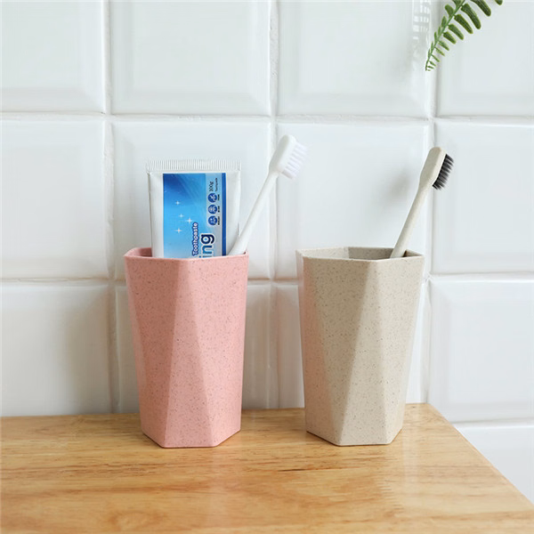 Wheat Straw Diamond  Toothbrushing Cup