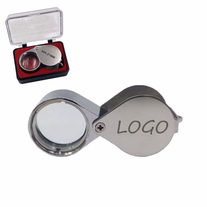 30X Jewelers Loupe Foldable Magnifier With Case