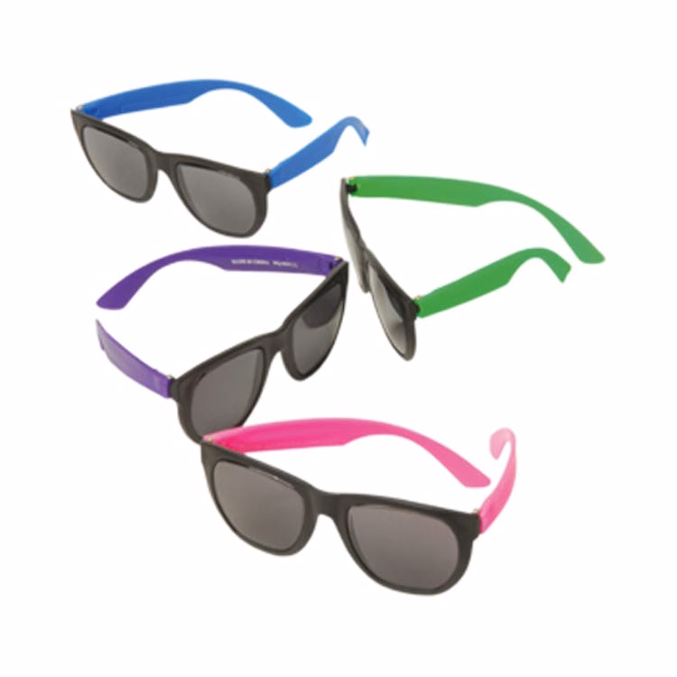 Neon Rubber Sunglasses - Assorted