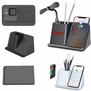 Wireless Charging Stand Pen Holder 15W Fast Charge
