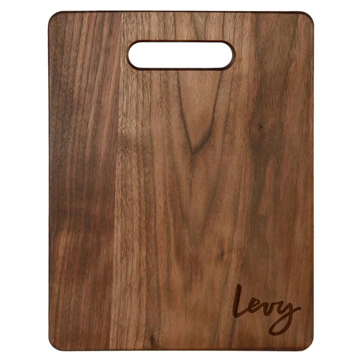 11" x 8" Walnut Rectangle Shape Cutting Board 1