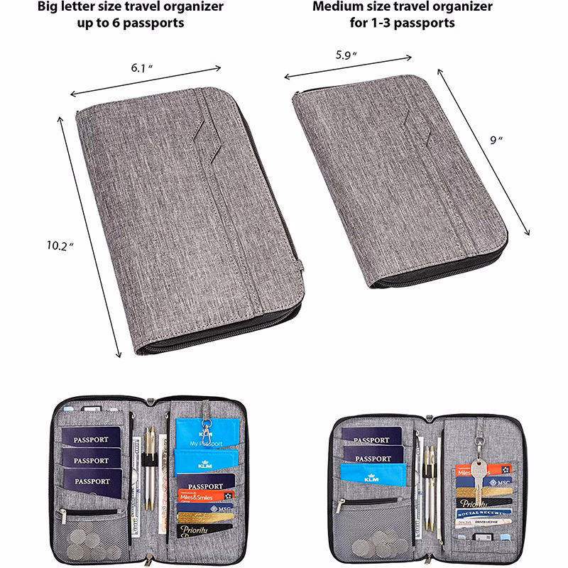 Travel RFID Passport Holder Wallet
