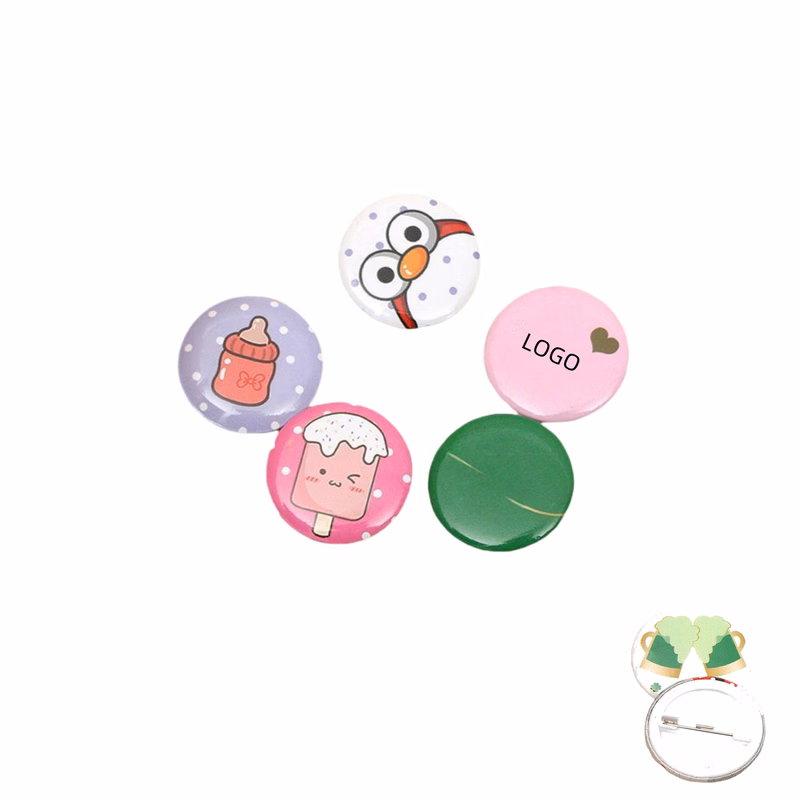 Blank Custom Metal Brooch Badge