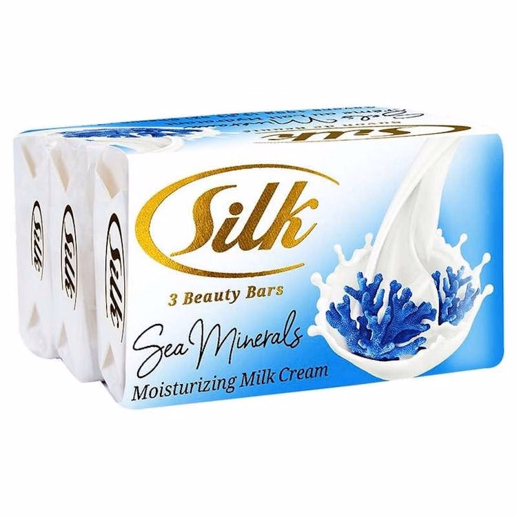 Silk Beauty Bar Soap - 3 Pack Sea Minerals