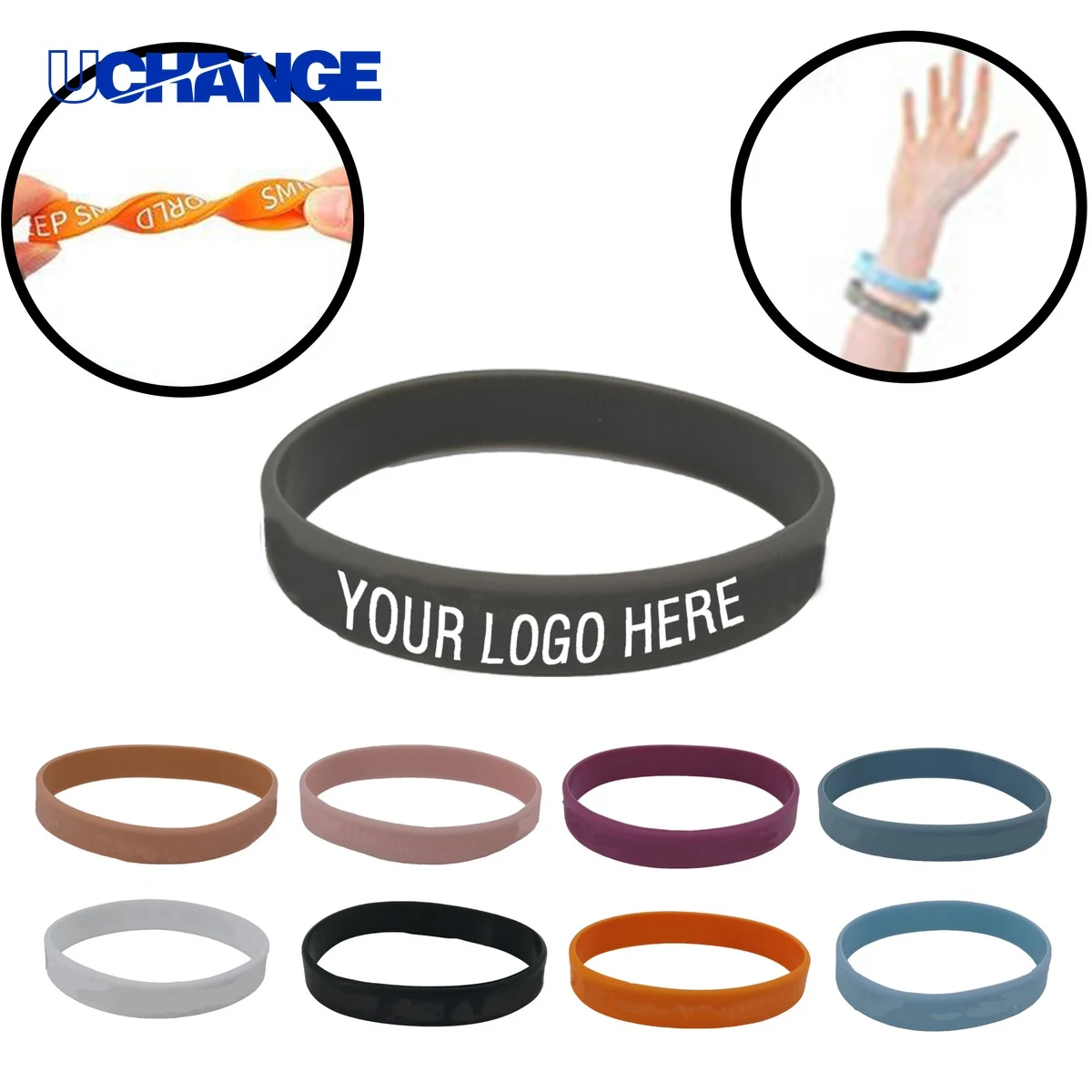 Promotional Wristbands with Logo 1