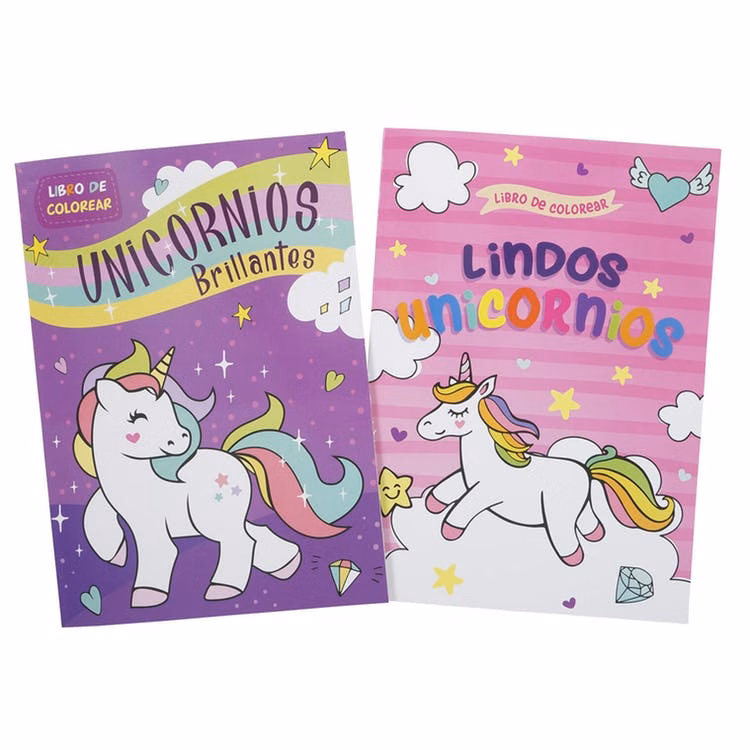 Spanish Coloring Books - Unicorn Titles