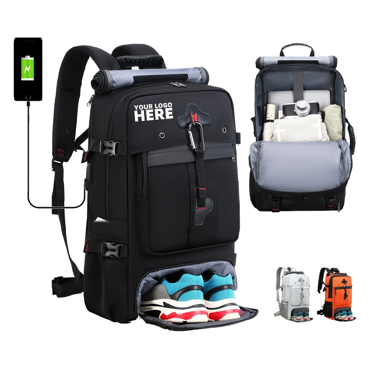 Large Capcity Travel Backpack 1