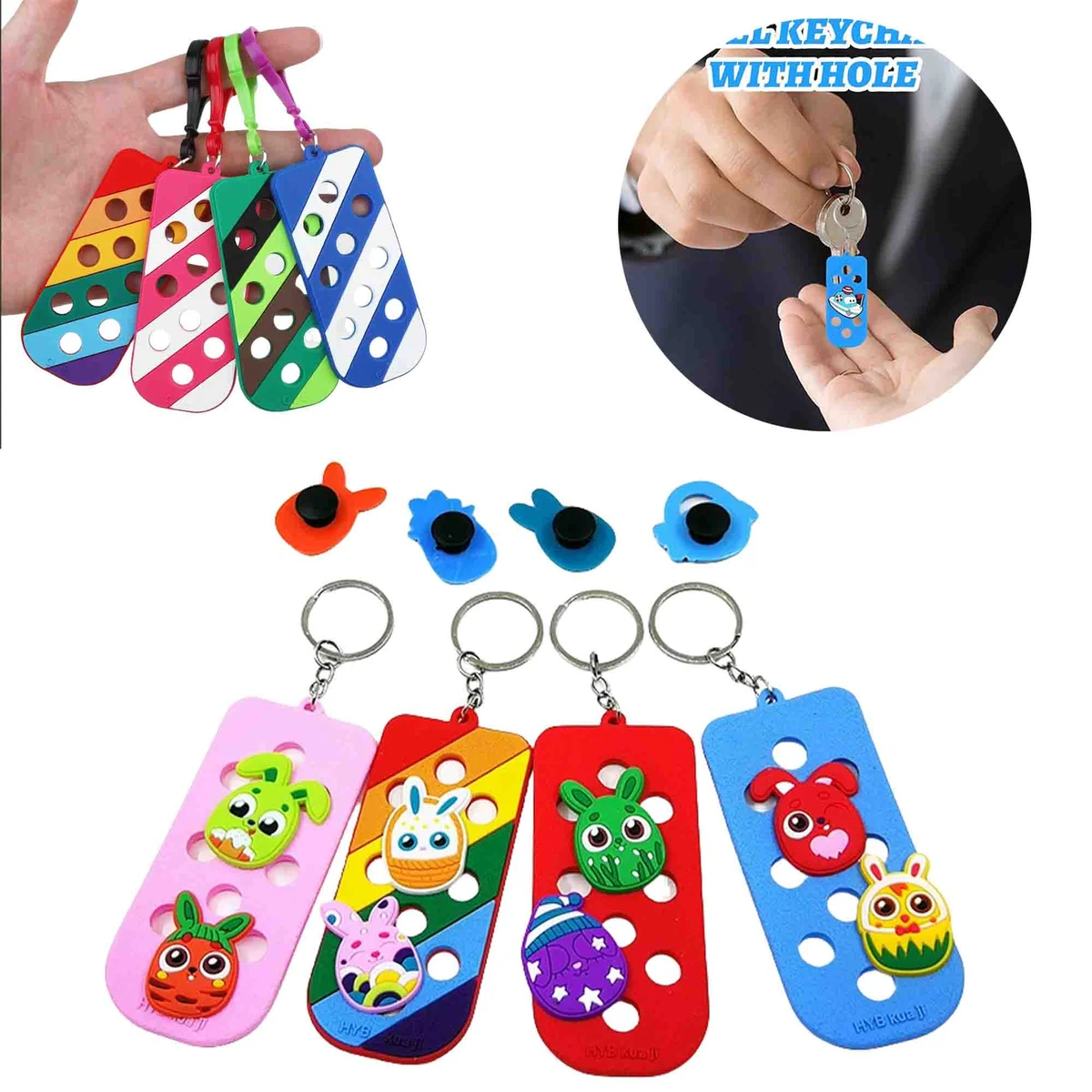 Shoe Charms Keychain 1
