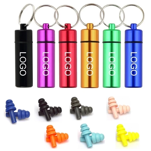 Ear Plug Set With Holder 1