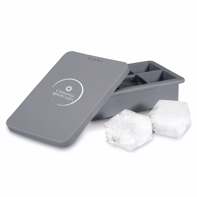 Viski® Whiskey Ice Cube Tray with Lid
