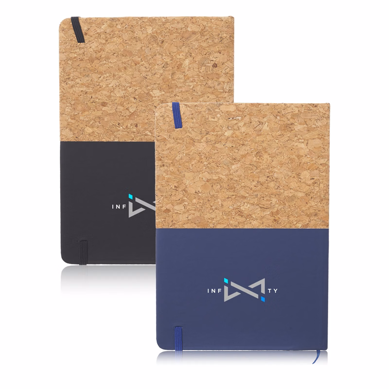 Hard Cover Cork Bound Notebook