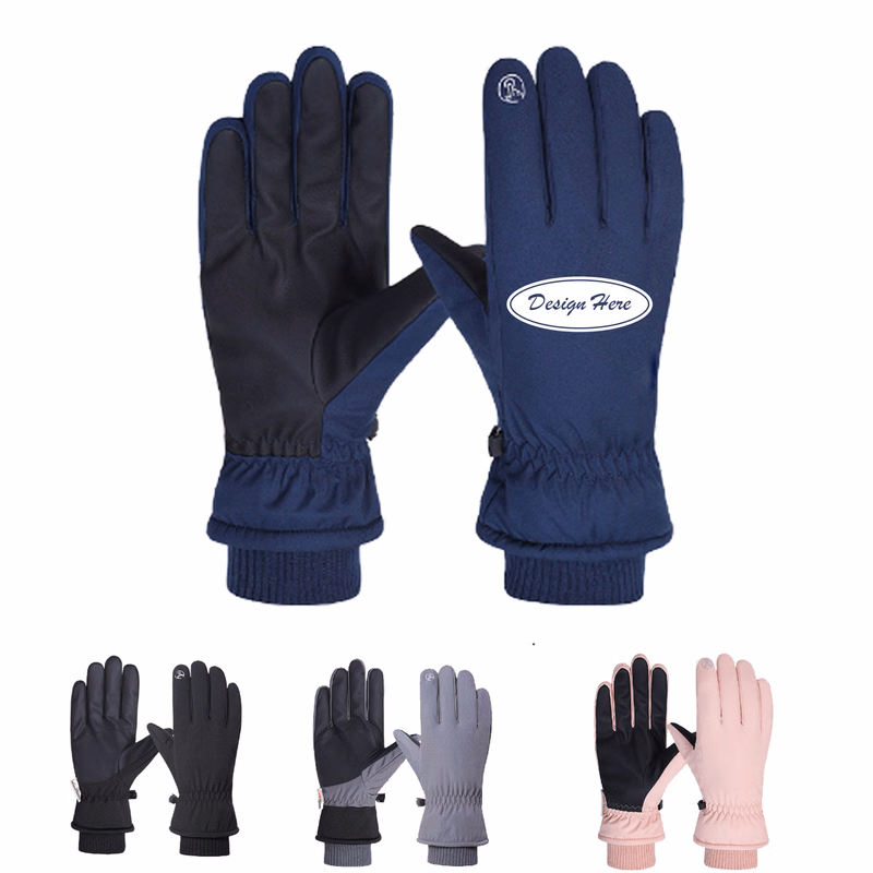 Winter Touchscreen Ski Gloves ?C Warm, Windproof & Water-Resistant