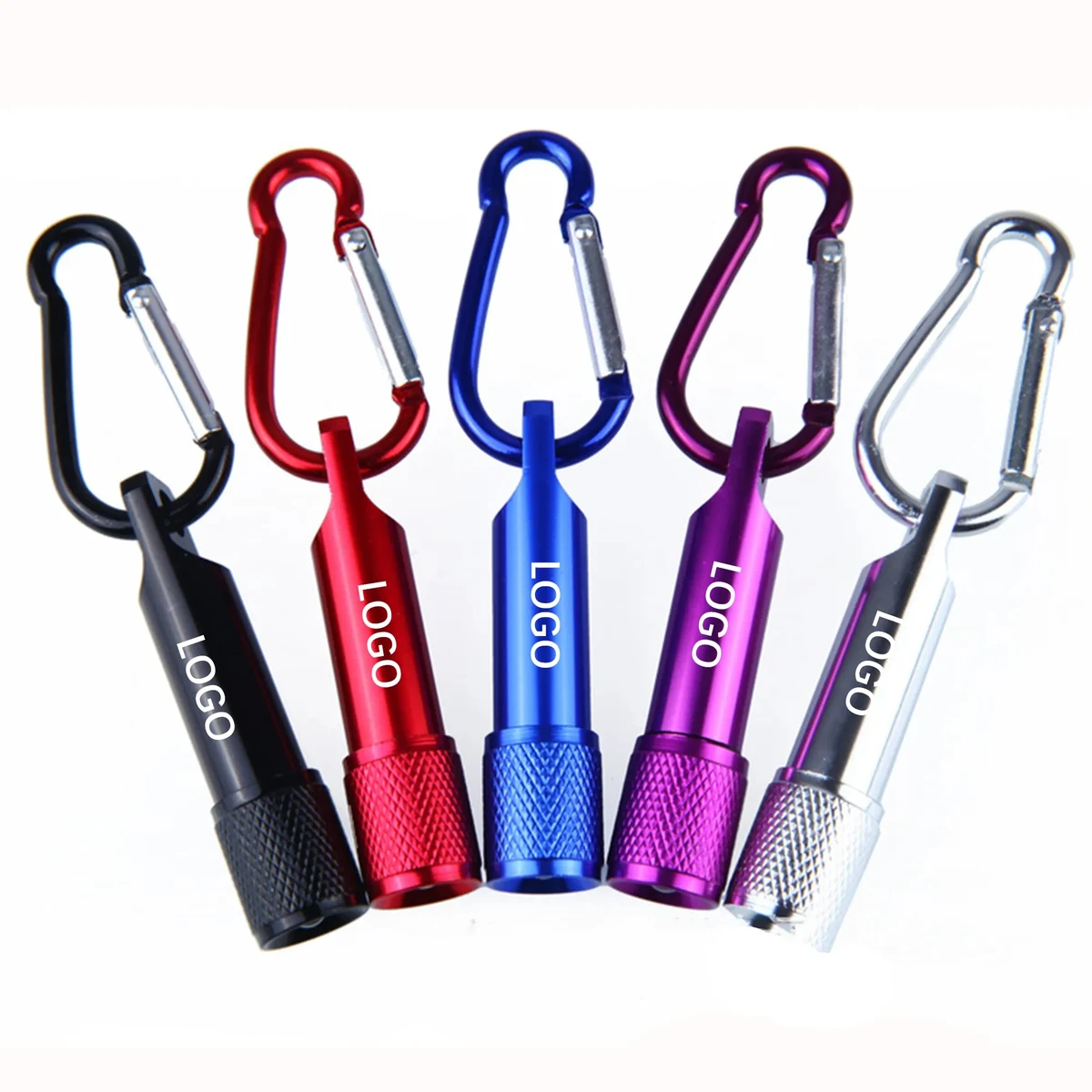 Emergency Flashlight With Carabiner 1