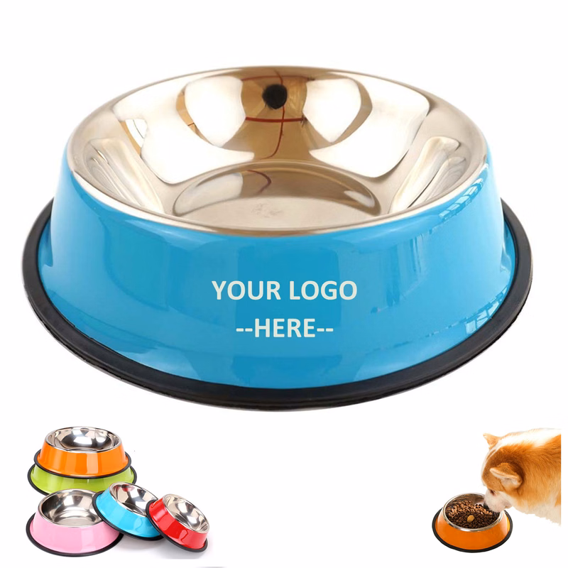 Stainless Steel Chart Layer Pet Bowl