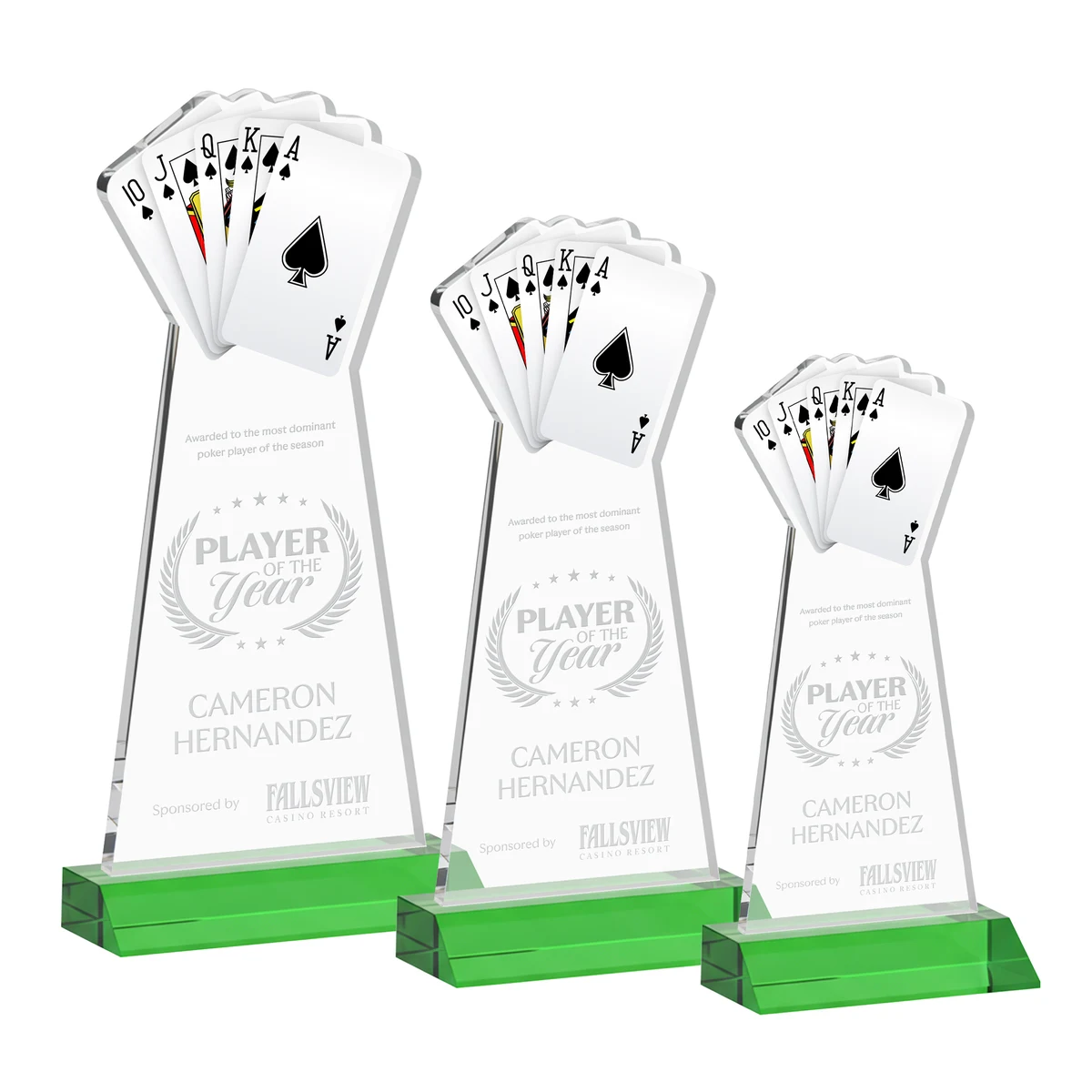 Poker Award - Green 1