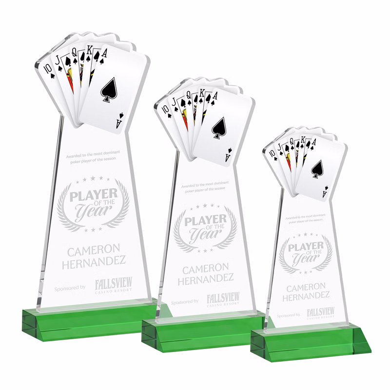 Poker Award - Green