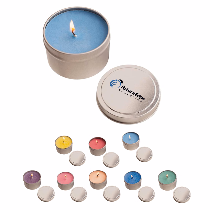 Circular-Tinned Candle