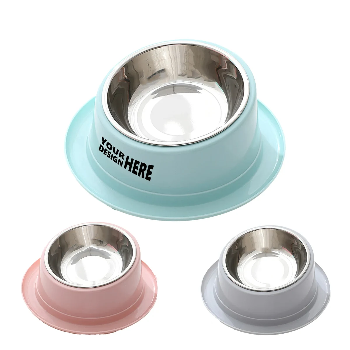 Tilted Anti-Ant Top Hat Shaped Pet Bowl 1