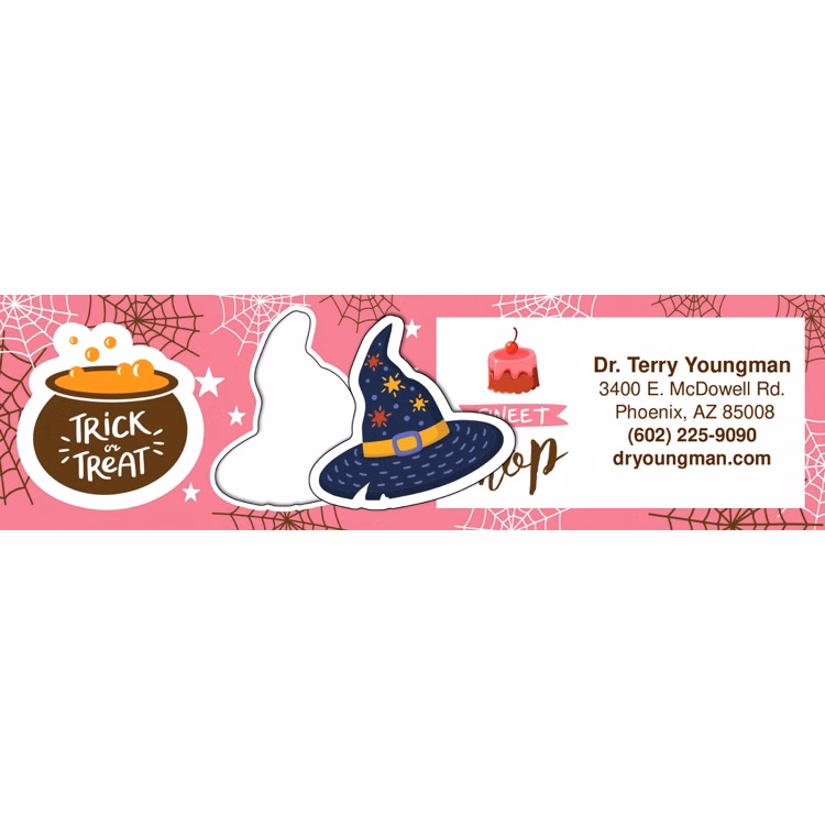 Halloween MultiShape Magnet (2" x 7")