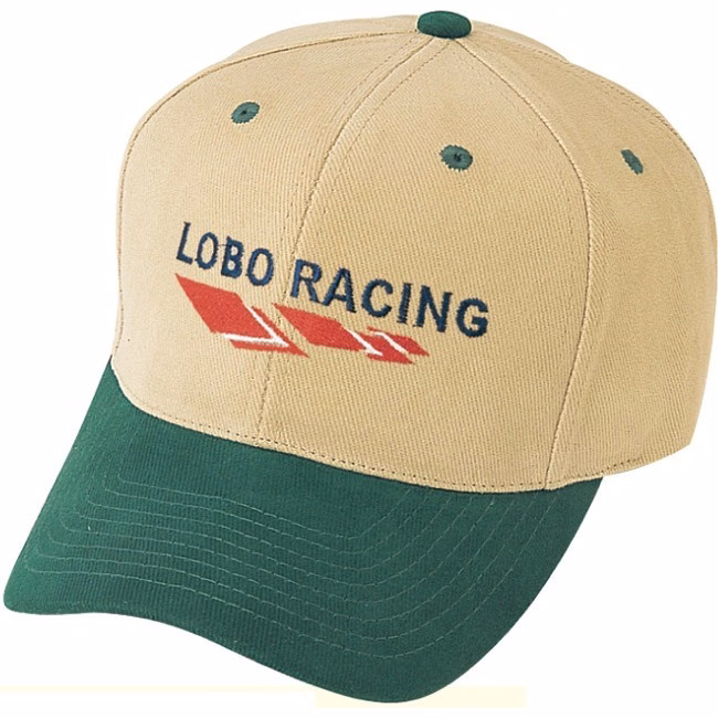 Low Crown Constructed Light Weight Brushed Cotton Twill Cap