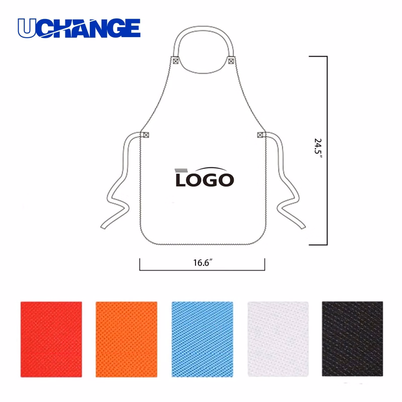 Disposable Oil and Waterproof Non-Woven Apron